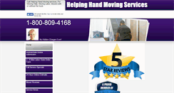 Desktop Screenshot of helpinghandmovingservices.com