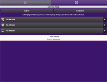 Tablet Screenshot of helpinghandmovingservices.com